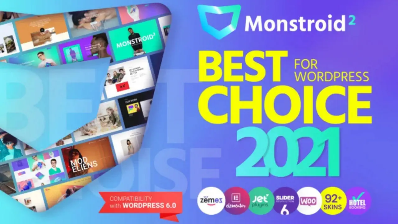 Monstroid2 - Multipurpose Modular WordPress TemplateMonster Elementor Theme