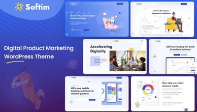 Softim - A SaaS WordPress Theme To Serve Digital Product Marketing