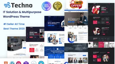 Techno - IT Solutions & Business Service WordPress Theme