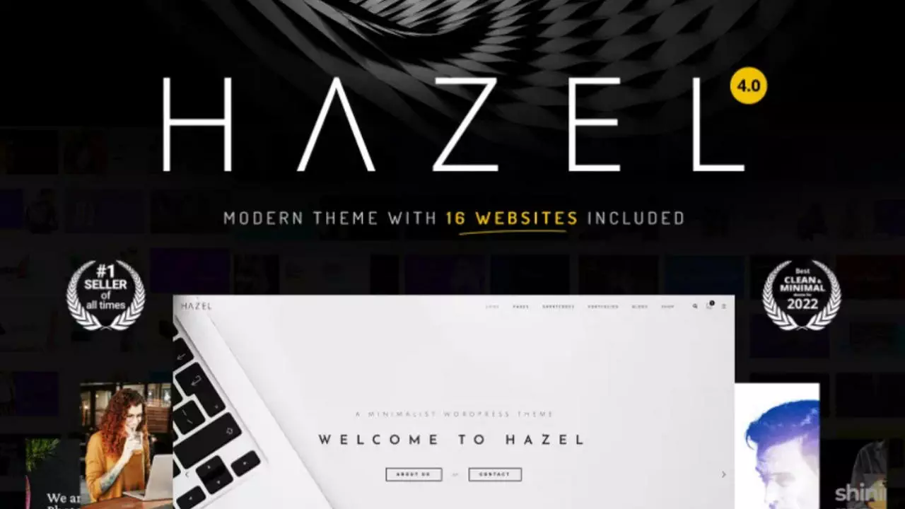 Hazel - Clean Minimalist Multipurpose WordPress Theme